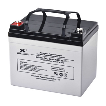 Sunstone Power 12V 33Ah AGM Lead Acid Battery UPS PV System | SUNSTONE POWER